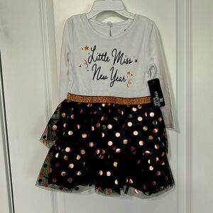 New Year’s party Dress - 2T - New with tags
